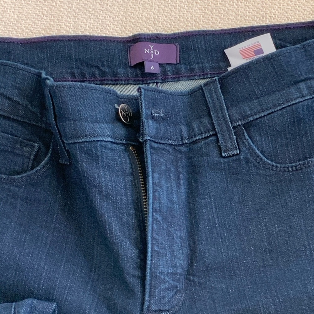 NYDJ Vintage Medium Dark Wash Bootcut Jeans